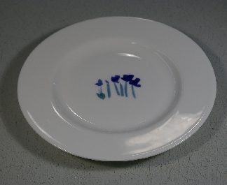 Dibbern Impression Blume blau Brotteller 16 cm