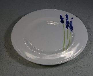 Dibbern Impression Blume blau Dessertteller 21 cm