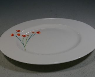 Dibbern Impression Blume rot Dessertteller 21 cm