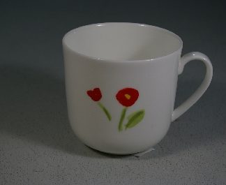 Becher Impression rot Dibbern