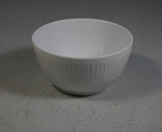 Royal Copenhagen Weiss Gerippt, Schale klein 15 cl