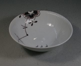 Royal Copenhagen Mega schwarz, Dessertschalen 16 cm