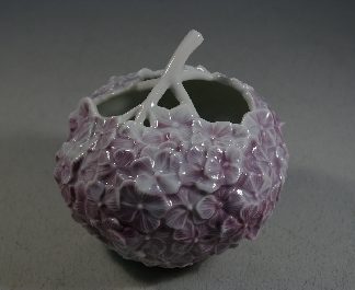 Royal Copenhagen Hortensienvase rosa