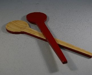 Salatbesteck Ekobo rot