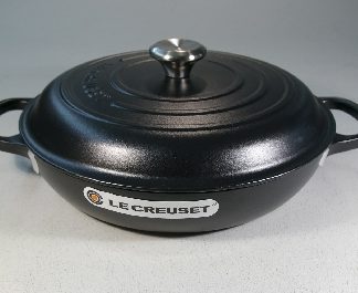 Le Creuset, Profitopf 30 cm, schwarz