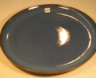 Teller flach midnight blue Asa