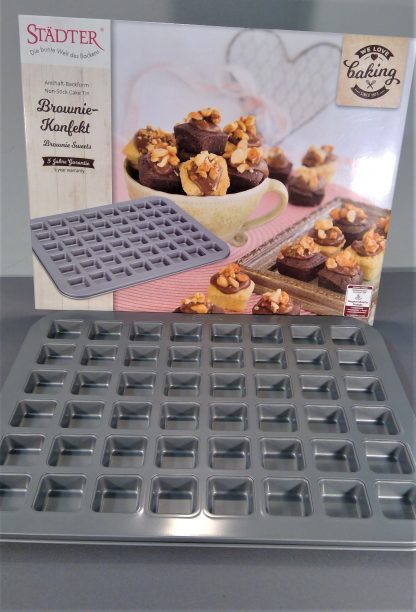 Städter Backform Brounie-Konfekt