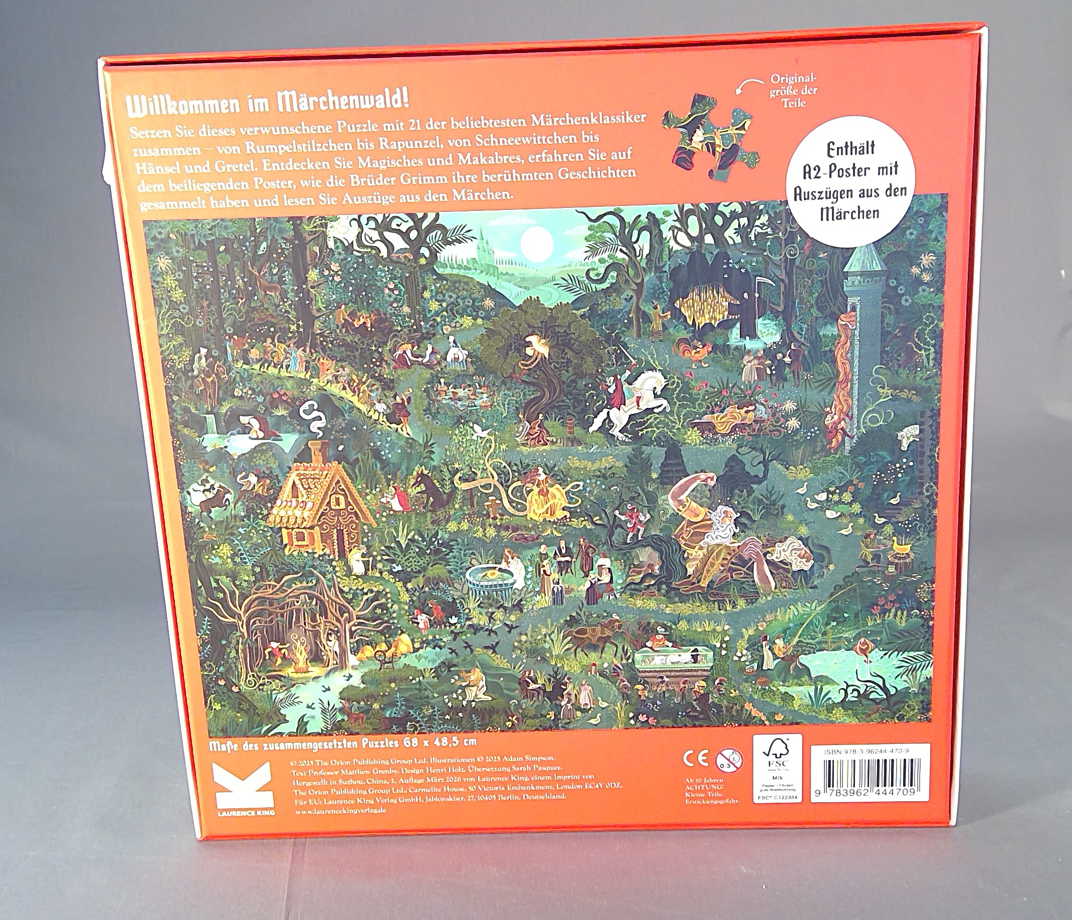 Laurence King Puzzle ,,Grimms Märchen,, – Bild 4